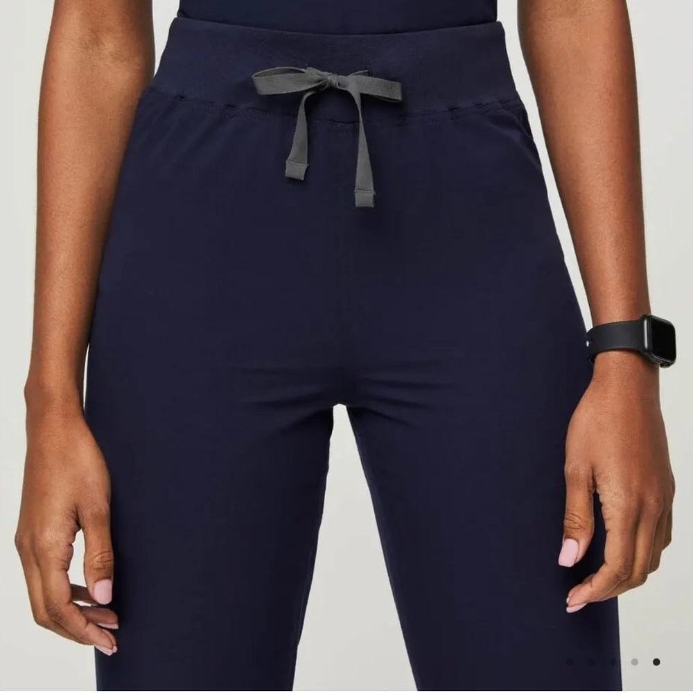Figs Navy High Waisted Livingston